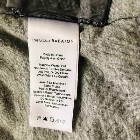 Aritzia Babaton Gilman Bomber Oversized Jacket Fabric Made in Italy Modern Taupe - Picture 9 of 16